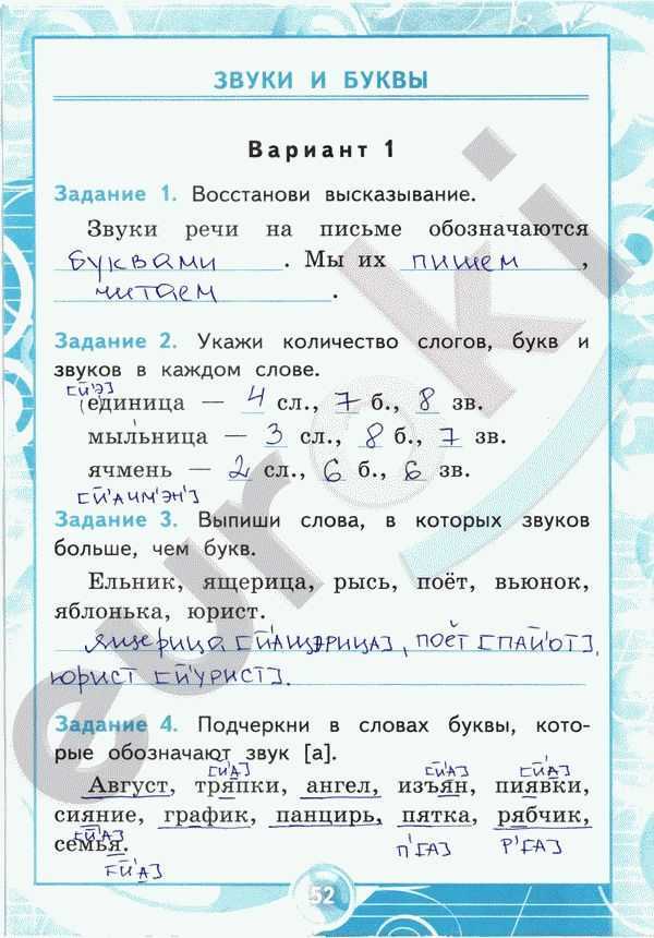Гдз по русскому языку 3 класс контрольные работы  крылова  умк