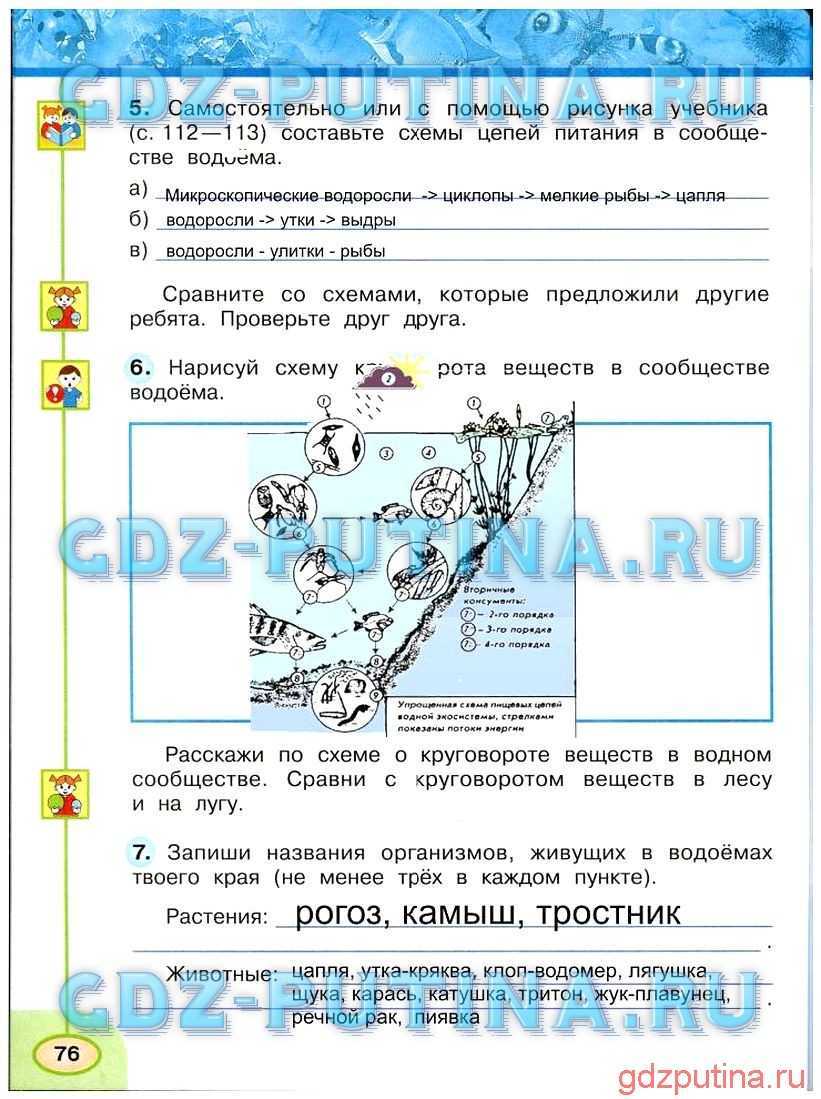 Окружающий мир 3 класс плешаков перспектива рабочая тетрадь 1 часть ответы – гдз "окружающий мир 3 класс". рабочая тетрадь 1 часть. плешаков, новицкая. ответы на задания, решебник