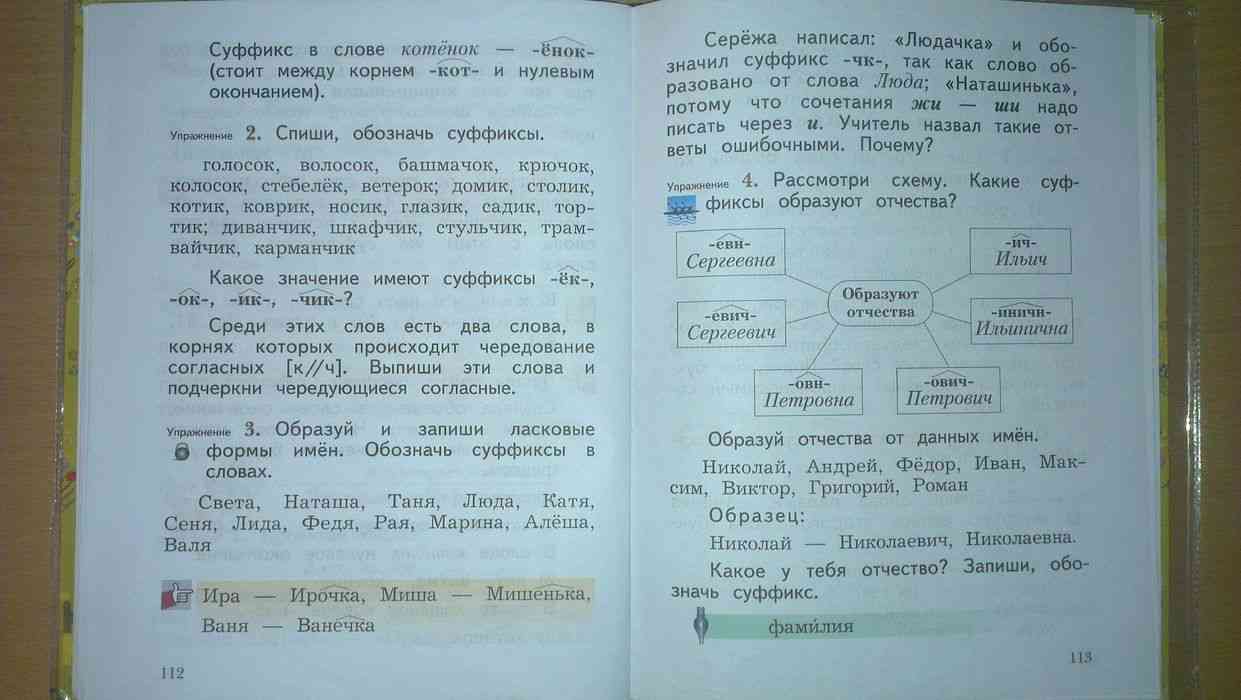 Гдз по русскому языку за 2 класс  иванов, евдокимова  часть 1, 2