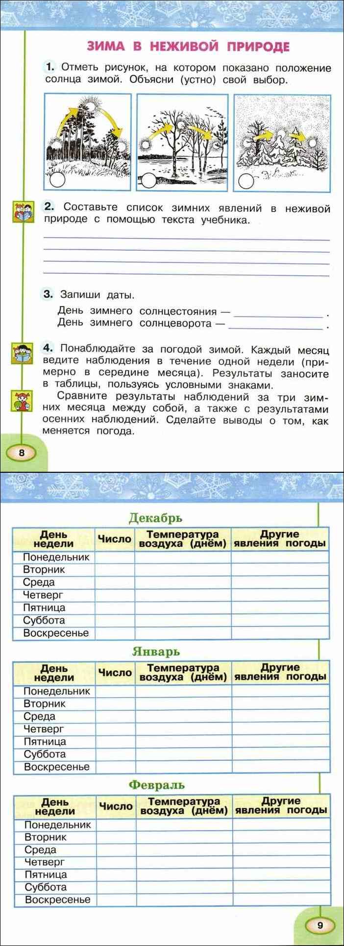 Решебник к учебному пособию: окружающий мир 2 класс плешаков, новицкая - рабочая тетрадь