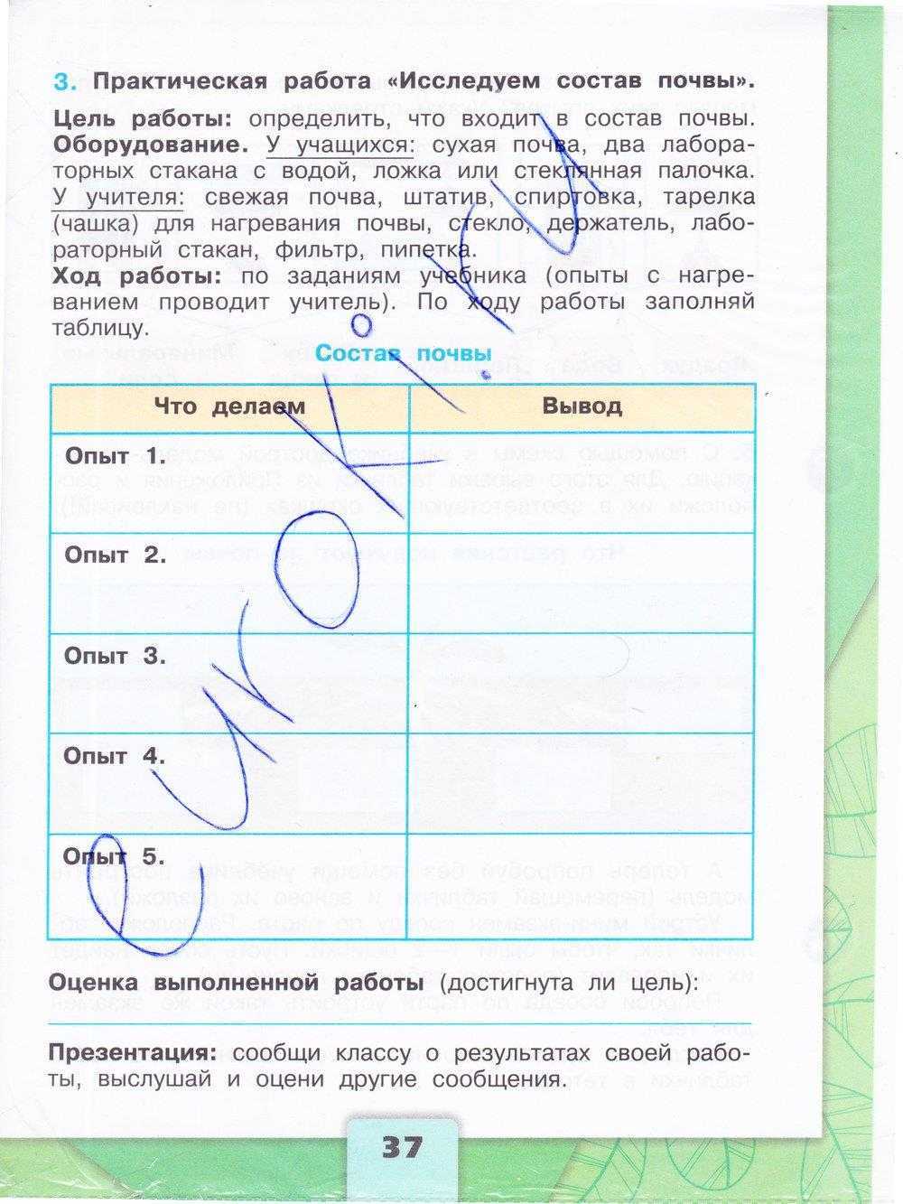 Гдз по окружающему миру 3 класс учебник плешаков часть 1, 2