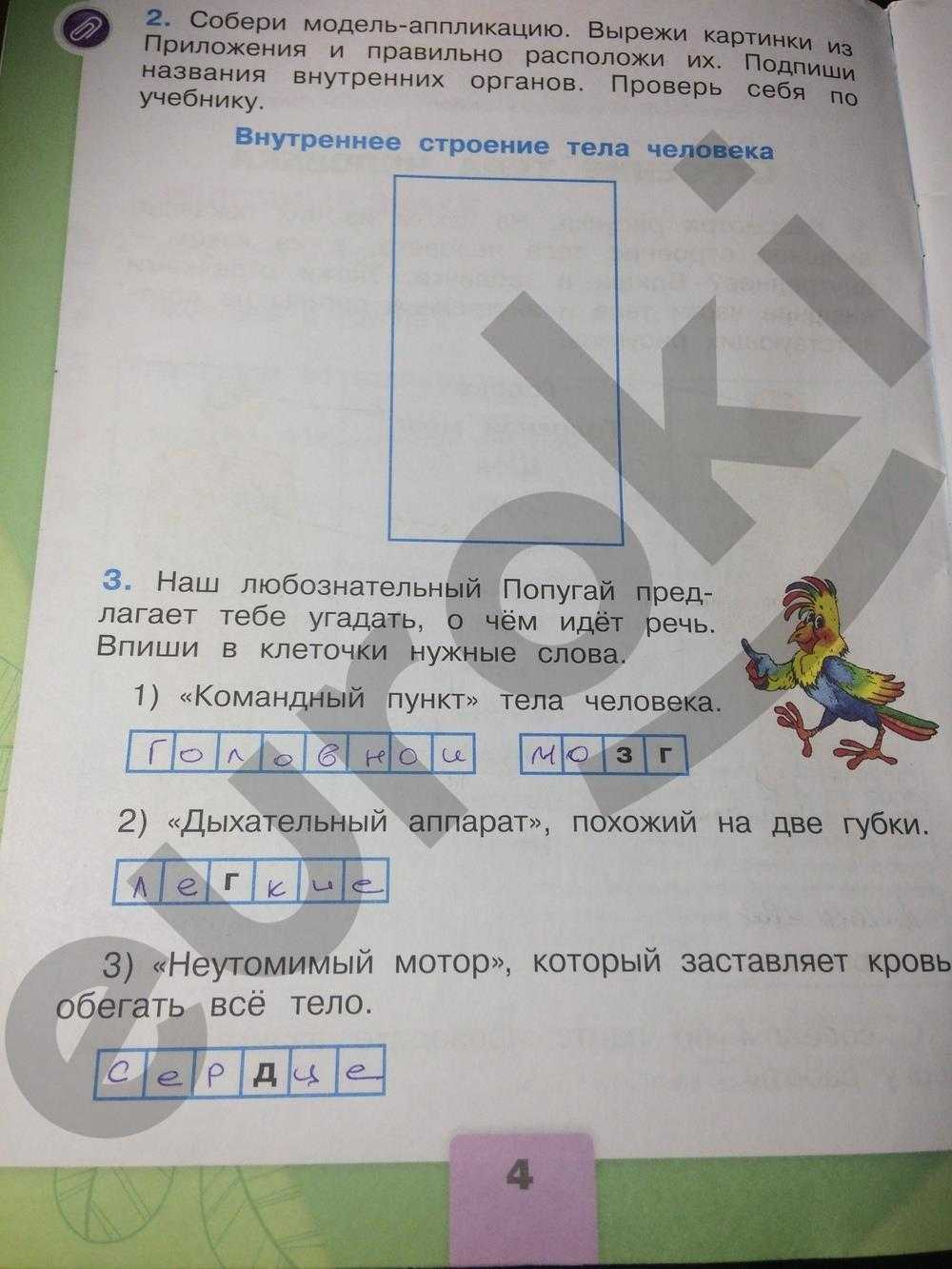 Гдз окружающий мир 2 класс плешаков - учебник